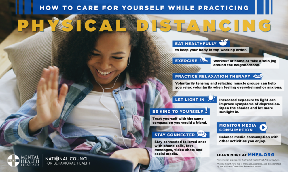 How To Care For Yourself While Practicing Physical Distancing