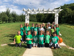 First grade at Small's Fruit Farm