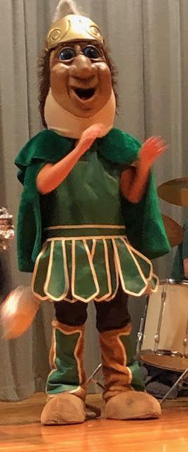 Shout out for the SPARTAN mascot!