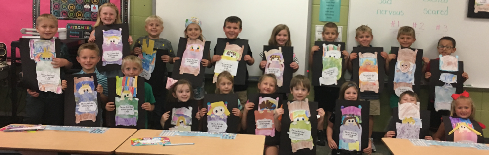 First graders share first day jitters