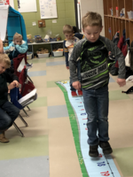 Mrs. Petsche's Kindergarten Working on Hands (Feet) On Math
