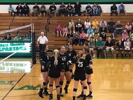 SPARTAN girls volleyball domination!