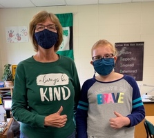 Always be kind AND brave!